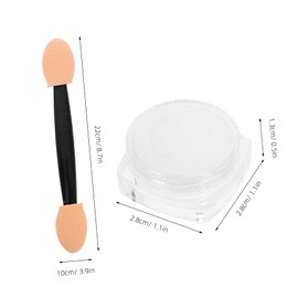 Outanaya 1set Nail Powders Iridescent Holographic Glitter for Manicure for Creative Nail Designs Decorations Pack of Powders for Women