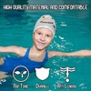 Water Gear Latex Adult Swim Cap - Durable and Flexible