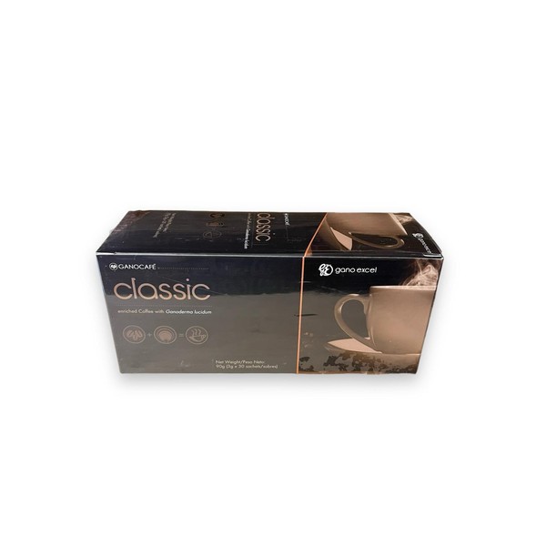Gano Excel Classic Coffee with Ganoderma Lucidum mushroom of Asia