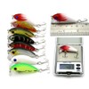 56 pcs Mixed Fish Crankbait Lure Set! Bass Crappie Walleye