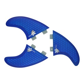Honeycomb 3 Fin Thruster set (FCS compatible M5 spec), Blue