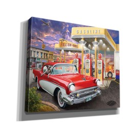 Epic Graffiti 'Filler Up' by Bigelow Illustrations Canvas Wall Art, 24" x 20"