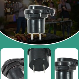 RONGTAI 4-Outlet Ignition Module and Button with Wires - Replacement for Ignition Systems