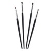 VICASKY 4pcs Eyeliner Brush Set for Women Precision Eye Makeup