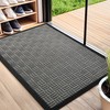 SAKSUN Non-Slip Front Door Mat: Welcome Mats Heavy Duty Waterproof