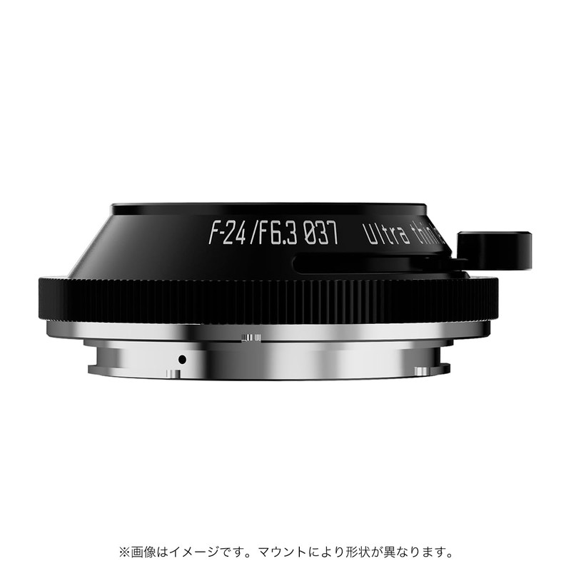 SG-image 24mm F6.3 Ultra Thin Lens, L Mount, Black