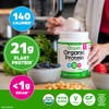 Orgain Organic Plant Based Protein Powder, Natural Unsweetened - Vegan,