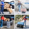 KEDSUM Mini Luggage Cart with Wheels Foldable, Lightweight Trolley Cart