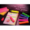 Faber-Castell 254601 Neon Highlighter Pens with Precision Chisel Tip, Bright