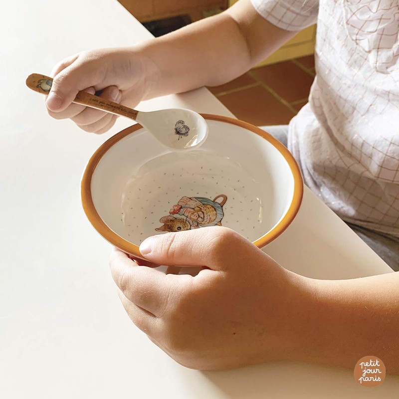 Petit Jour Paris Bowl Peter Rabbit for a Healthy Breakfast