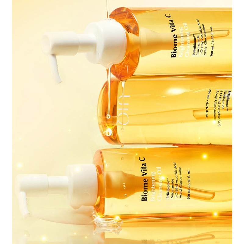 유이크 바이옴 비타씨 브라이트닝 클렝징 오일, 200ml, 2개 Yuk Biome