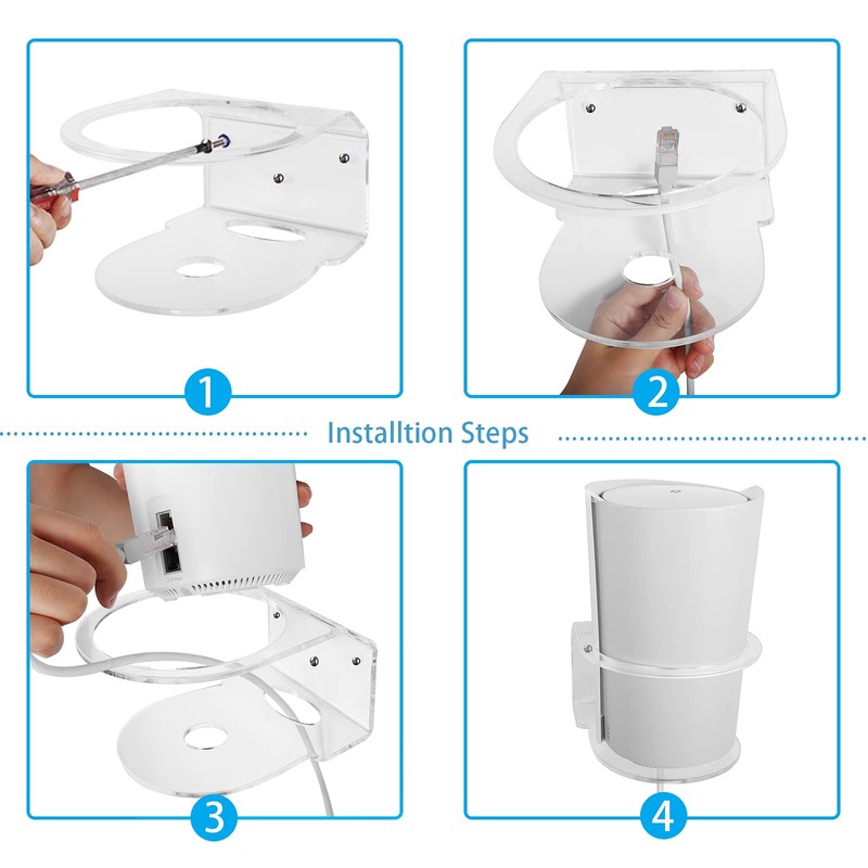Wall Mount Holder for TP-Link Deco X90 WiFi 6 Mesh