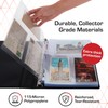 BCW Laserweld 3-Pocket 4x6 Photo Sleeves for 3 Ring Binder