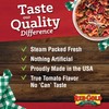 Red Gold Petite Diced Tomatoes Green Chilies, 14.5oz Can (Pack