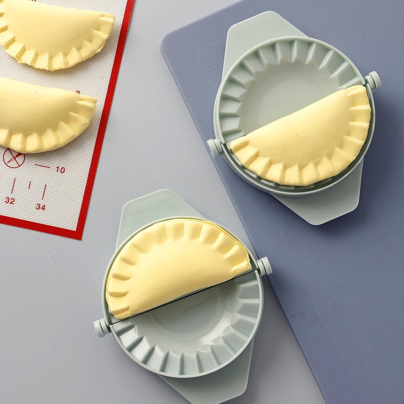 Dumpling Maker Press，3PcsEmpanadas Maker Press，Dumpling Mold Machine-Make Perfect Dumplings Every