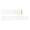 MARCHEL Gold Croco LM Leather Strap Black Blue White Brown