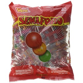 Vero Semaforo Lillipops 40 Units Bag of 22.6 Oz