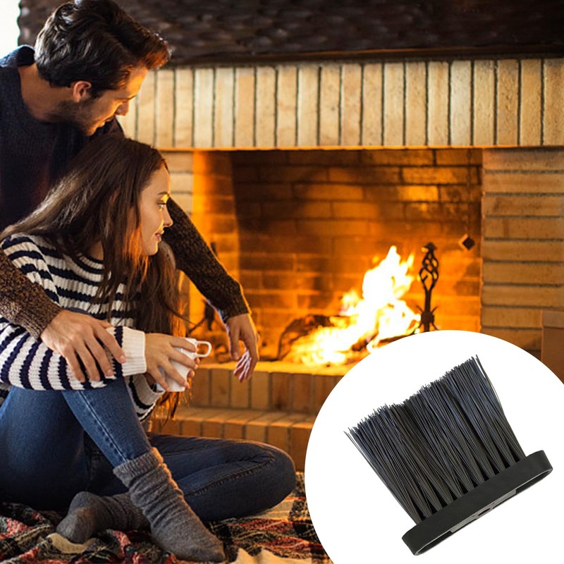 3 Piece Chimney Cleaning Brushes, Chimney Decoking Equipment, Fireplace Cutlery