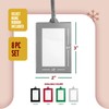 Klikel Picture Frames Ornament - Silver Small Hanging Picture Frames