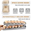 Rolling Egg Dispenser 2 Tier Space Saving Automatic Roll Down