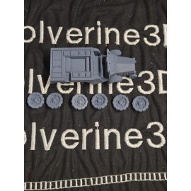 Wolverine3D.com Flames Of War France Laffly 6 Wheel All Purpose Vehicle 1/100 15mm FREE SHIPPING