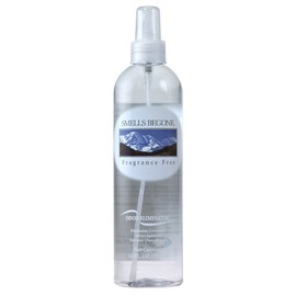 SMELLS BEGONE Air Freshener Spray - Odor Eliminator - Eliminates Odors from Smoke, Trash Cans, Pets, Cars and Boats - Fragrance Free - 12 Ounce