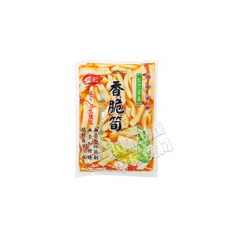 Taiwan Longhong Bamboo Bamboo Shoot (Seasoned Bamboo Shoot) 21.2 oz