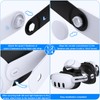 15000mAh Battery Head Strap for Meta Quest 3/3S/2, Adjustable Elite