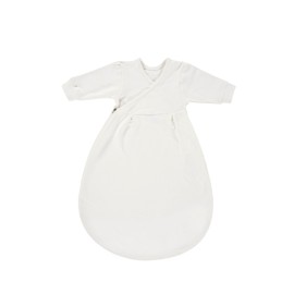 Alvi Baby-Mäxchen Sleeping Bag Inner Bag, Baby Sleeping Bag, 100% Cotton, Washable, All-Year Sleeping Bag with Sleeves, Children's Sleeping Bag for Boys and Girls from 0 Months, cream