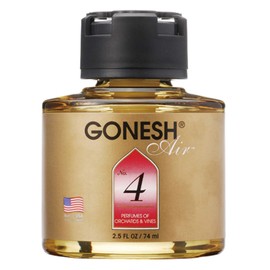 GONESH Liquid Air Freshener (Standing Air Freshener) No.4 (Fruity Scent of Peach, Berries, Grapes, Etc.) 2.5 fl oz (74 ml)