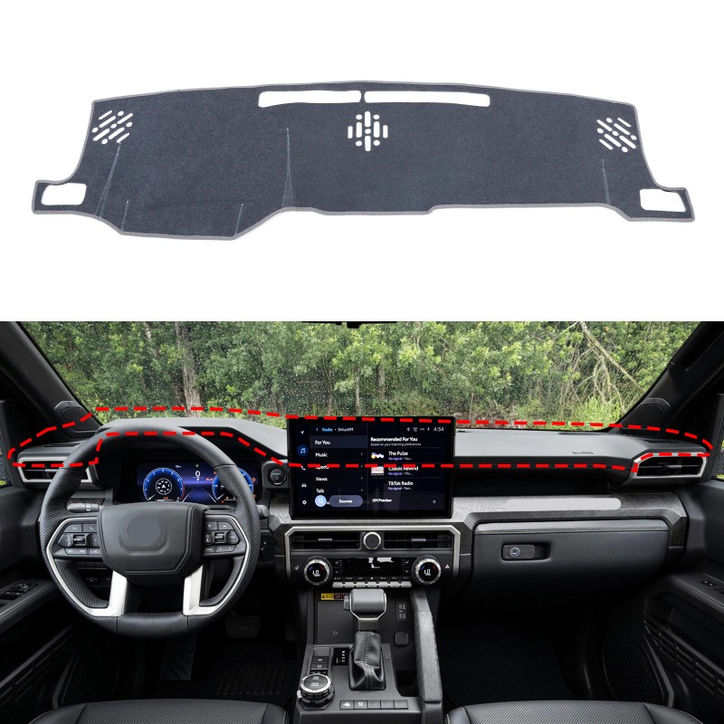 klend-cartrim Grey DashMat Dash Cover Dashboard Mat Sun Shade Pad
