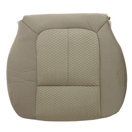 Priprilod Cloth Tan Front Driver Side Bottom Replacement Seat Cover Compatible with Ford F150 XLT 2011 2012 2013 2014