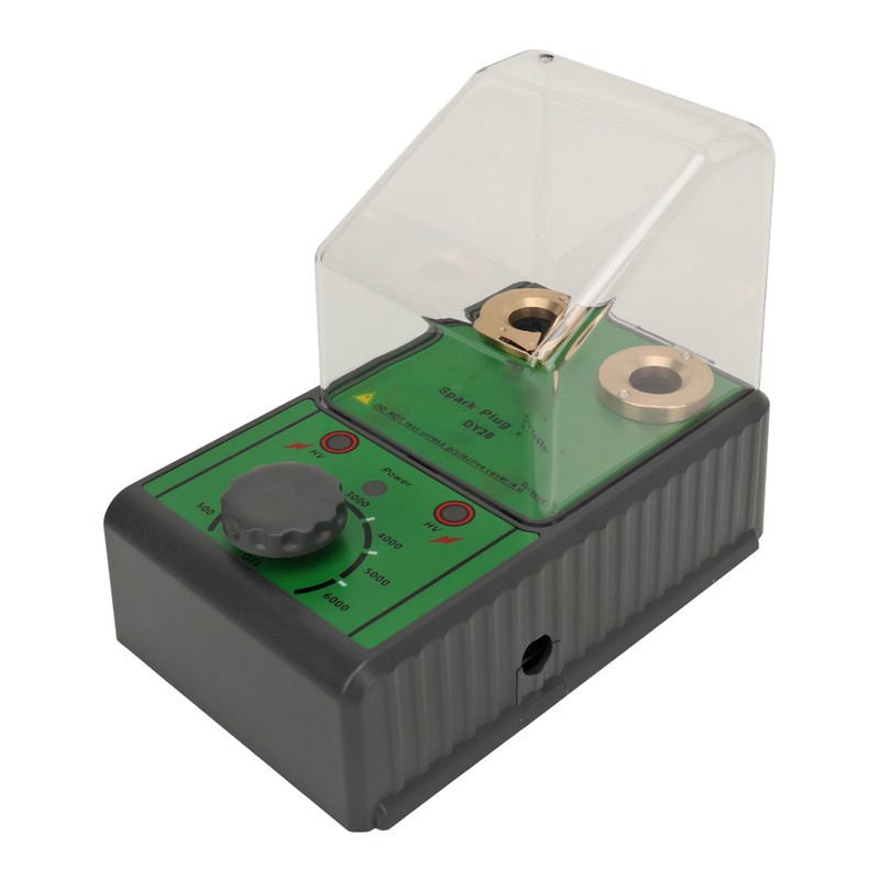 Double Hole Spark Plug Tester Adjustable Frequency Engine Ignition Analyzer