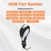 QCESEV Automatic Gear Shift Knob Handle with Button Compatible with