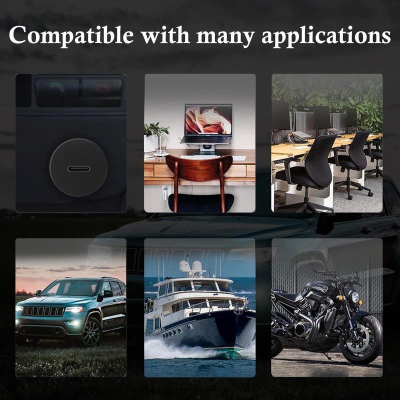BATIGE Small USB 3.0 Male to Type C 3.0 Female