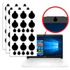 66 Vinyl Webcam Cover/Camera Covers Privacy Stickers for Camera Lens
