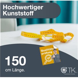 Everhomely® 2 in 1 Tape Measure cm + Inch Tailor Tape Measure 150 cm in Storage Box