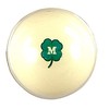 McDermott Green Clover Billiard Cue Ball