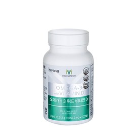 Mannatech Omega 3 with Vitamin D / 매나테크 오메가3 위드 비타민D