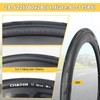 700 x 28C Bicycle Tyres, 28-622 Folding Tyres for Road