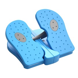Foot Stepper Machine,Mini Stepper Exercise Steps Foot Stepper Machine Exercise Device Under Desk Household Stepper Equipment Fitness Equipment for Home Office Gym (Blue)