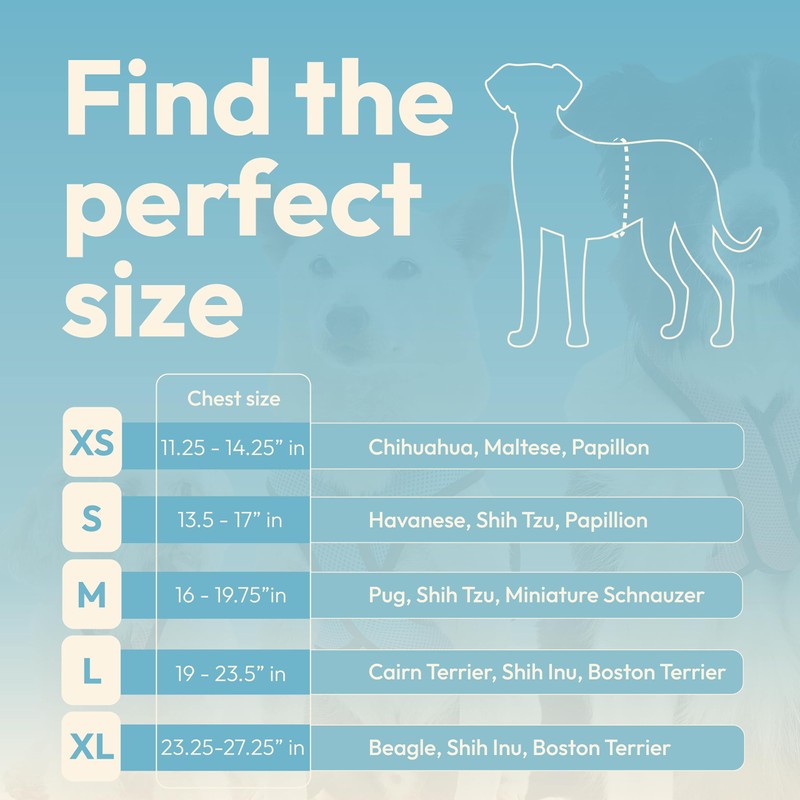 Gooby Comfort X Harness Dual Snap Mesh in Dog Harness