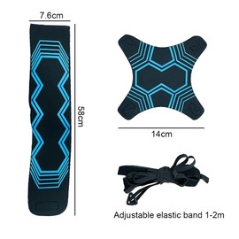 Occtingkind Football trainer with cord, football kick trainer, adjustable length, the perfect training device for football, solo trainer, football training aid training for children, gifts for boys