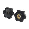 MOOPW Star Nuts Grip Nuts - 10 Pieces Clamping Screw