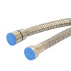 Shower Hose Cold Hot Dual Control Stainless Steel Flexible Pipe