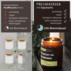 Bad Dekoration Citronella Kerze mit Spruch | Handgemacht aus Sojawachs