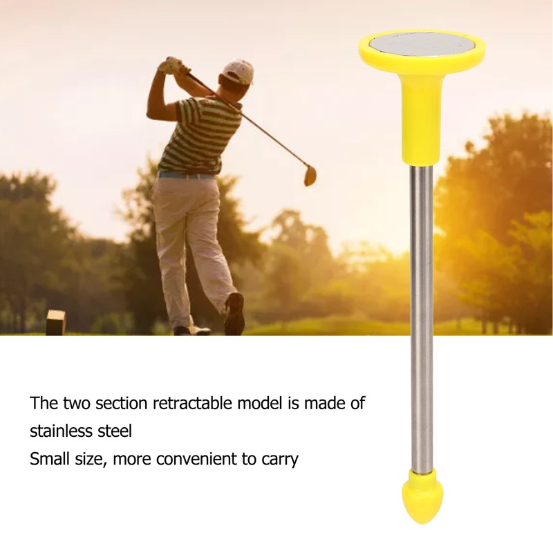 Golf Cutter Direction Indicator Training Aid Magnetic Golf Club Alignment