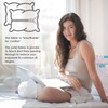 Pillow Protectors 4 Pack Cover Grey, Anti Allergy Zipped Pillows