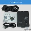 ezOutlet5 - Internet Enabled IP & Wi-Fi Remote Power Switch