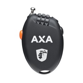 AXA Roll Cable Lock - Combination Code Lock - Length 75cm - Ultra Light - For Bicycles and Accessories